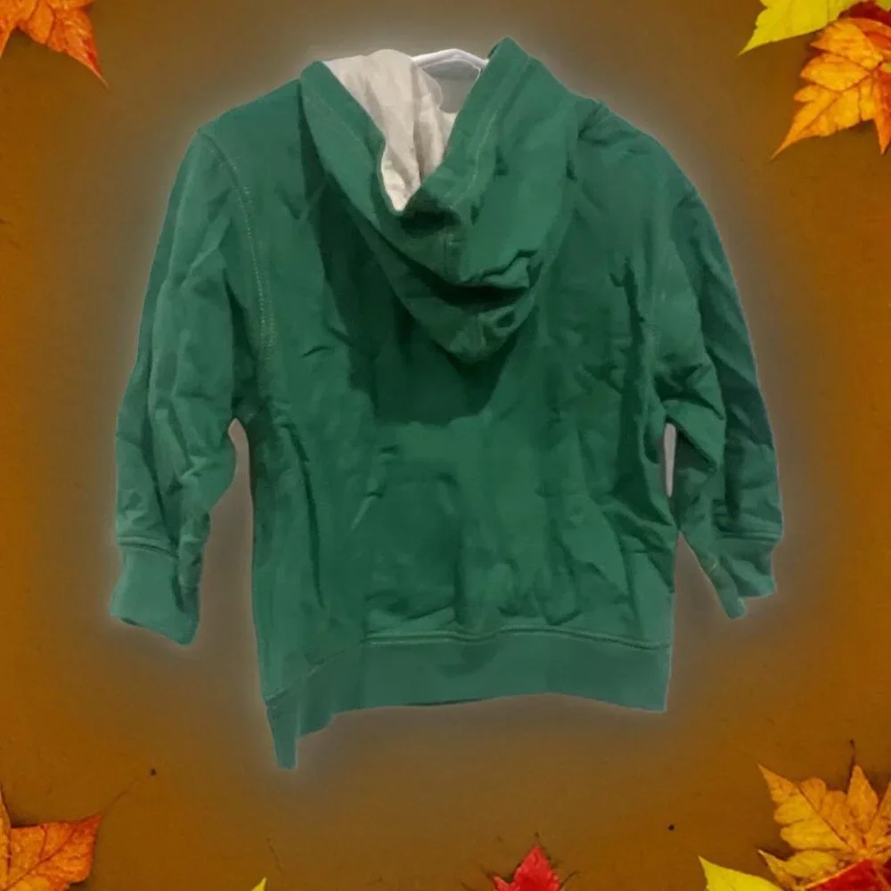 Gymboree NWT Frog Pond Green Zipper Hoodie Jacket 3- 6 mos